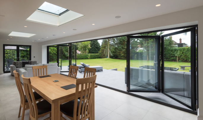 Origin OB36+ Aluminium 3 Section Bifold Door- Contemporary