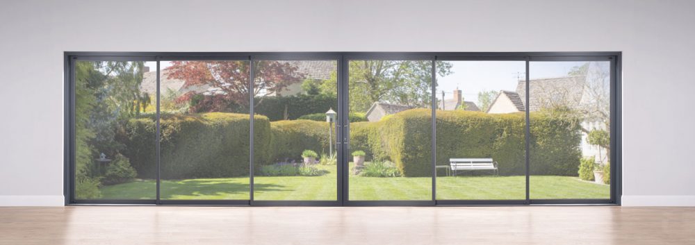 Origin OS44 Aluminium 6 Section Patio Sliding Door