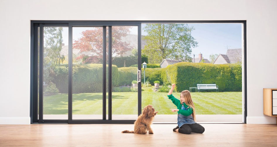 Origin OS29 Aluminium 2 Section Patio Sliding Door