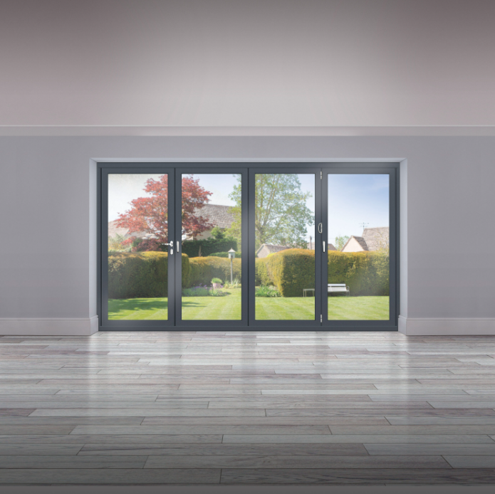 Origin OB72 Aluminium 4 Section Bifold Door