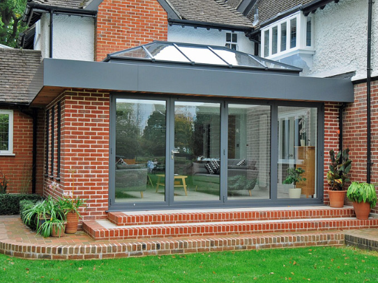 Origin OB72 Aluminium 6 Section Bifold Door