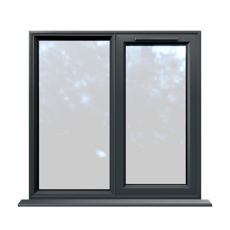 Origin OW80 Aluminium Window - Right Section Opening