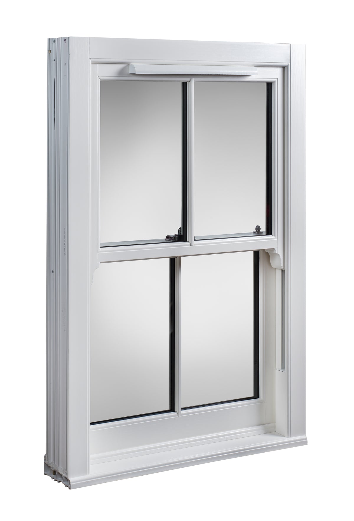 Luca Windows W500mm x H1700mm Legacy uPVC Sliding Sash Windows
