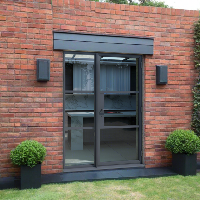 Smart Heritage Aluminium Single Door & Side Window