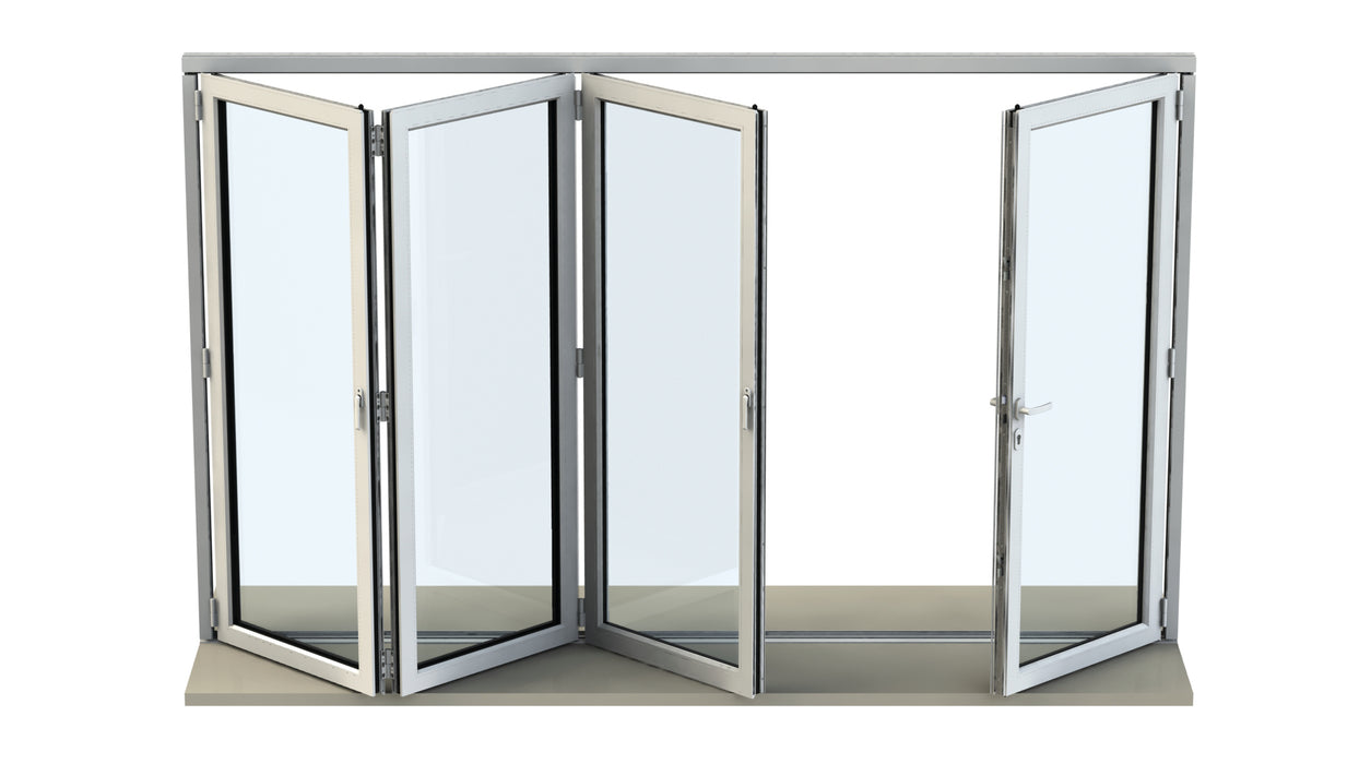 Origin OB72 Aluminium 4 Section Bifold Door