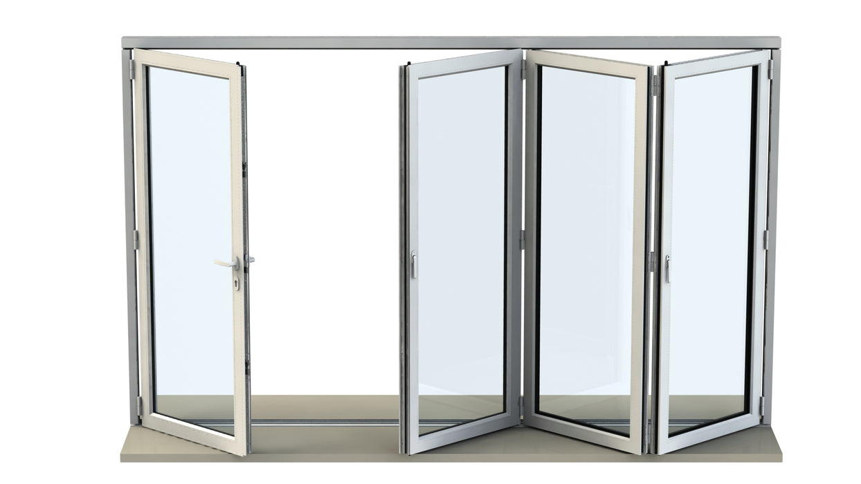 Origin OB72 Aluminium 4 Section Bifold Door