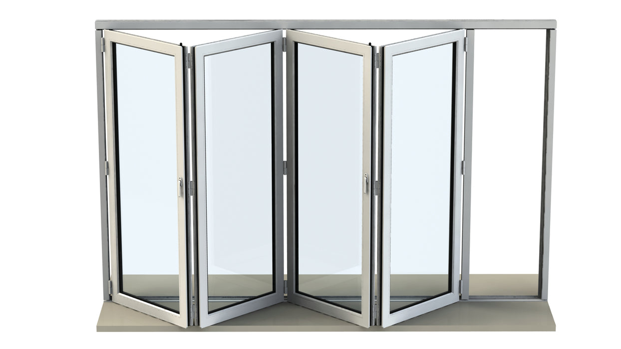 Origin OB49 Aluminium 4 Section Bifold Door