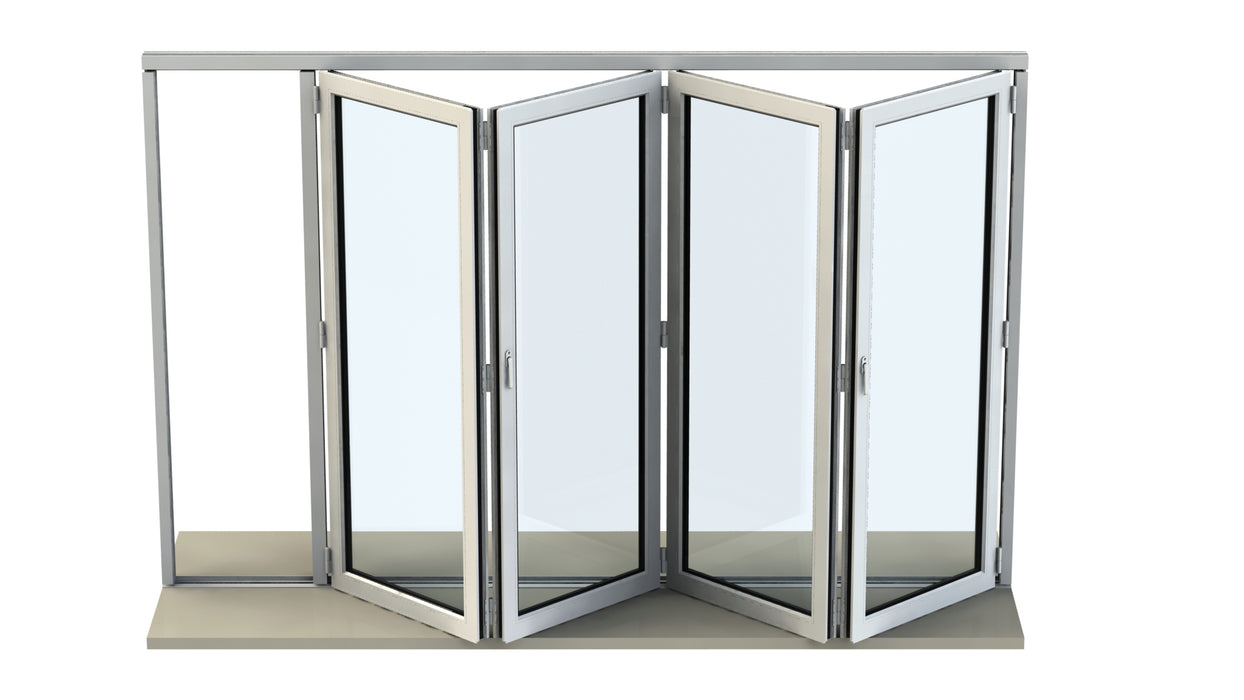 Origin OB49 Aluminium 4 Section Bifold Door