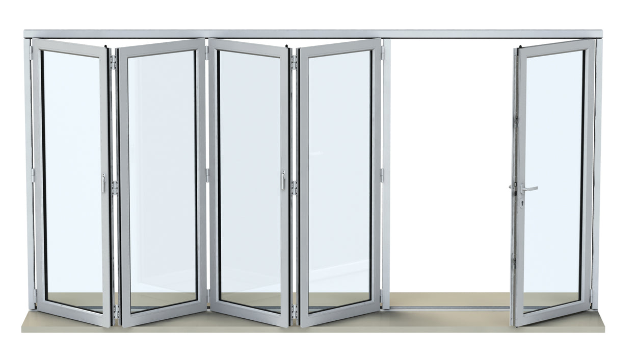 Origin OB49 Aluminium 5 Section Bifold Door