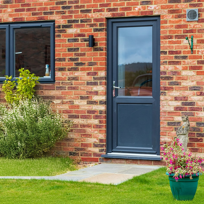 Liniar uPVC Single Door- Fully Glazed