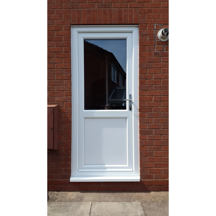 Liniar uPVC Single Door- Full Flat Panel