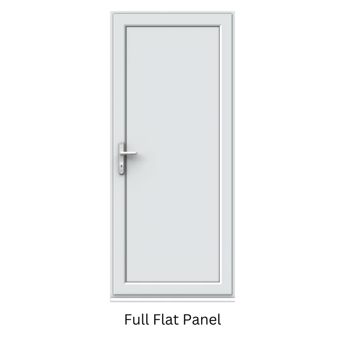 Liniar uPVC Single Door- Full Flat Panel