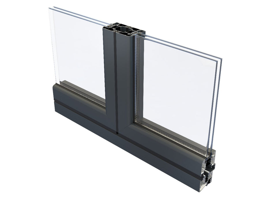 Anthracite Grey Visofold 1000 Aluminium Bifold - 4 Section