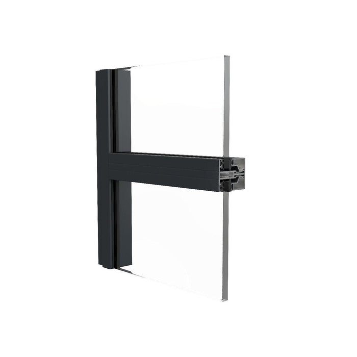 1000mm - Black Internal Aluminium Door - AluSpace