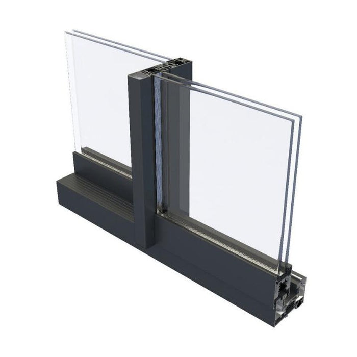 White Aluminium Sliding Doors (5m x 2.1m) - Visoglide Plus