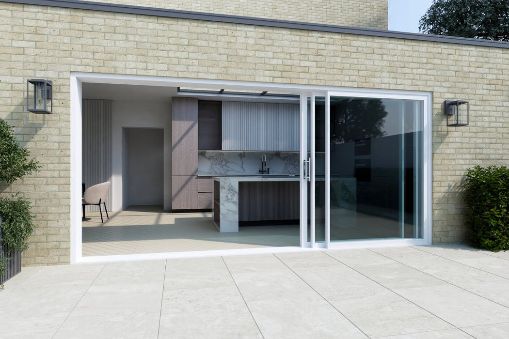 AluK Aluminium 3 Section Sliding Door - Home Build Doors