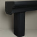 Bosco Veranda - Jet Black - Classic Gutter - Rounded without Base Plate - Home Build Doors