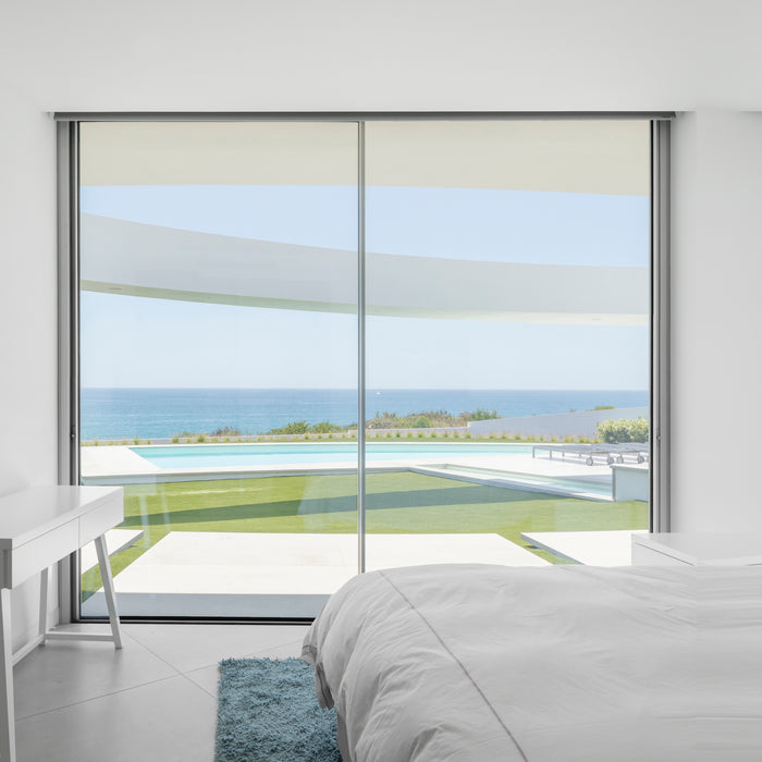 3 Panel / 20mm Aluminium Sliding Door / Cortizo Cor Vision