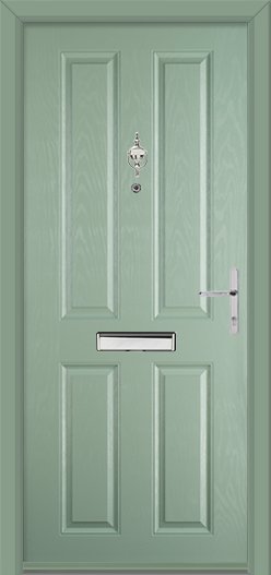 Part Q Composite Door - Maple Solid