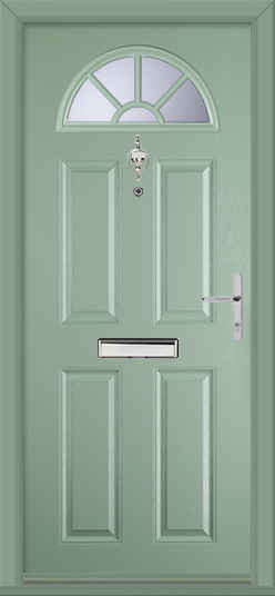 Part Q Composite Door - Minster Sunburst