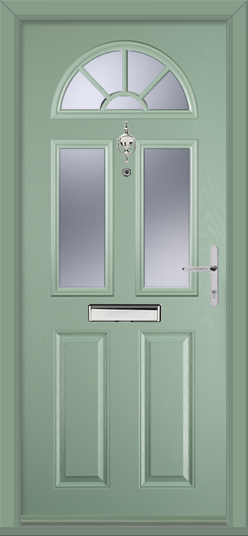 Part Q Composite Door - Minster 3 Sunburst