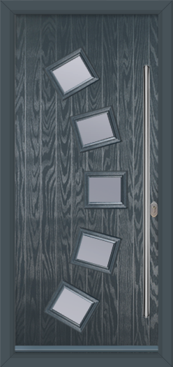 Part Q Composite Door - Wellow 5 Curve Handle