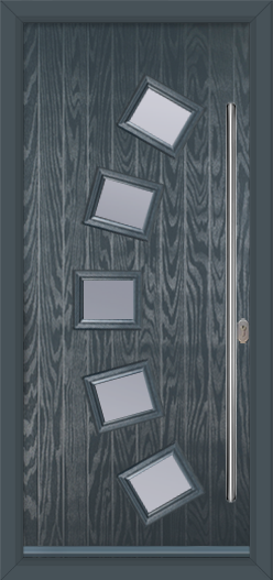 Part Q Composite Door - Wellow 5 Curve Hinge