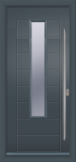 Part Q Composite Door - Farnsfield 3/4 Center