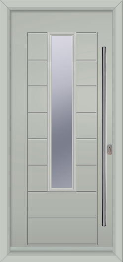 Part Q Composite Door - Farnsfield 3/4 Center