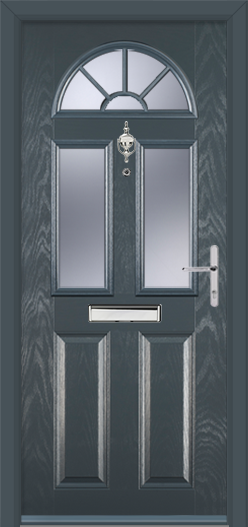 Part Q Composite Door - Minster 3 Sunburst