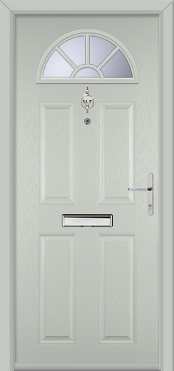 Part Q Composite Door - Minster Sunburst