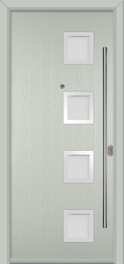 Part Q Composite Door - Urban Wellow 4 Handle