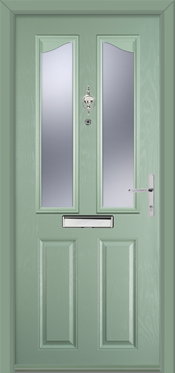 Part Q Composite Door - Maple Eyebrow