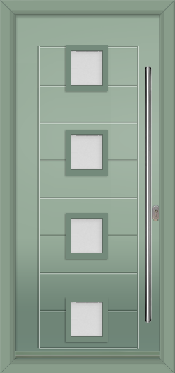 Part Q Composite Door - Farnsfield 4 Colour Match Cassette