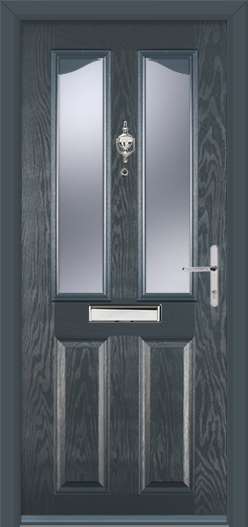 Part Q Composite Door - Maple Eyebrow