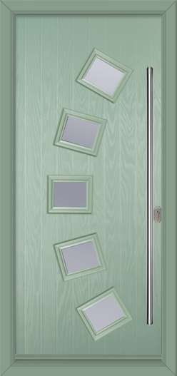 Part Q Composite Door - Wellow 5 Curve Hinge