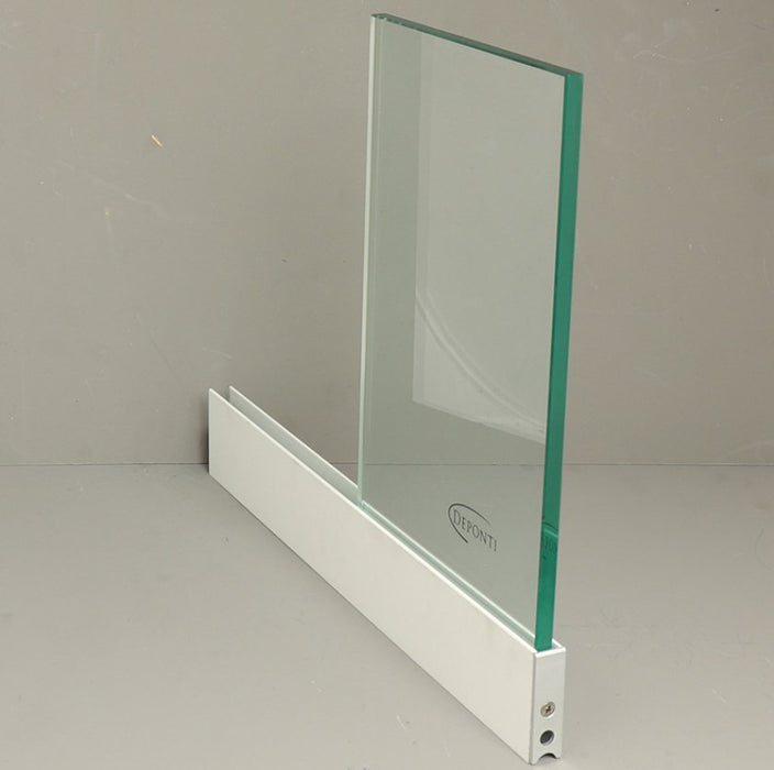 Fiano Glass Sliding Door Panels - Traffic White - Home Build Doors