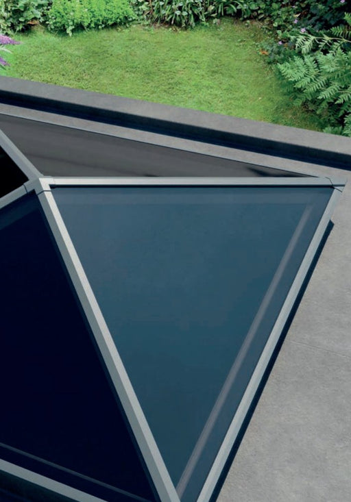 Infinity Aluminium Roof Lantern – Black, White or Grey - Style 1 - Home Build Doors