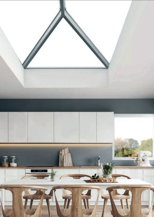 Infinity Aluminium Roof Lantern – Black, White or Grey - Style 10 - Home Build Doors