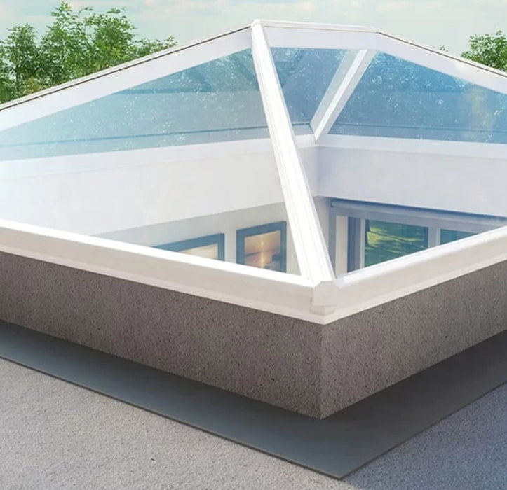 Infinity Aluminium Roof Lantern – Black, White or Grey - Style 10 - Home Build Doors