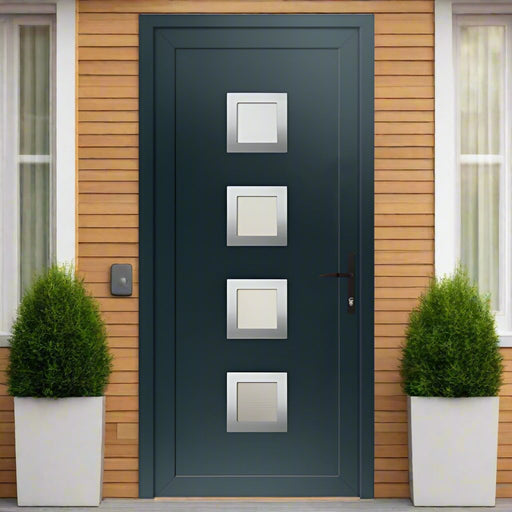 Jura - EVO Aluminium Entrance Door - Home Build Doors