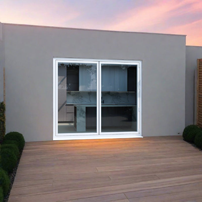 Korniche Aluminium 2 Section Bifold - Home Build Doors