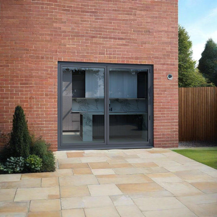 Korniche Aluminium 2 Section Bifold - Home Build Doors