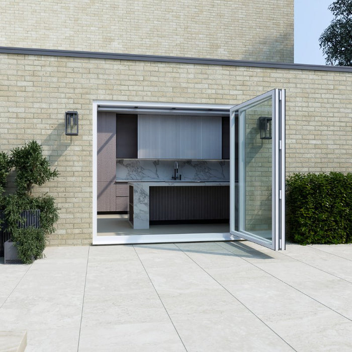 Korniche Aluminium 2 Section Bifold - Home Build Doors