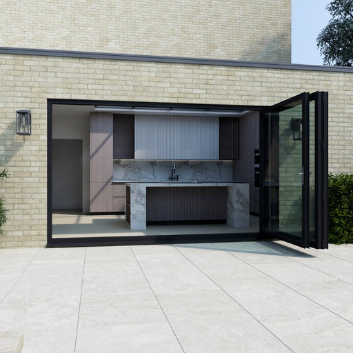 Korniche Aluminium 3 Section Bifold - Home Build Doors