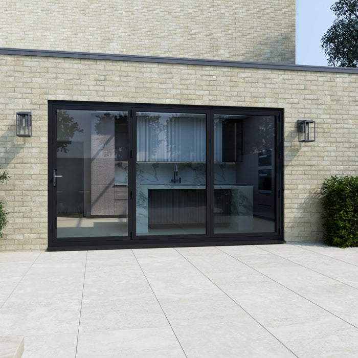 Korniche Aluminium 3 Section Bifold - Home Build Doors