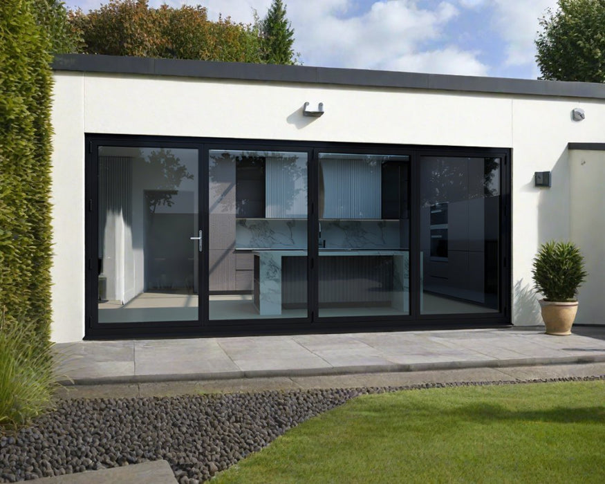 Korniche Aluminium 4 Section Bifold - Home Build Doors