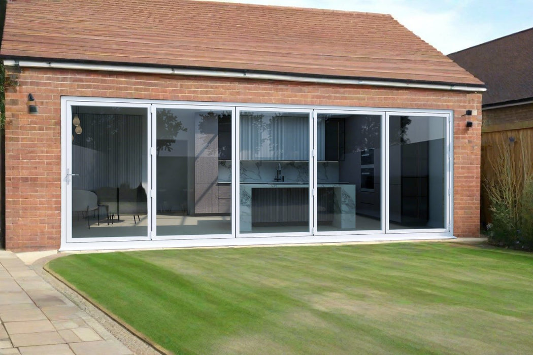 Korniche Aluminium 5 Section Bifold - Home Build Doors