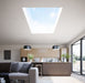 Korniche Flat Glass Aluminium Rooflight – Blue or Clear Glass - ANTHRACITE GREY - Home Build Doors