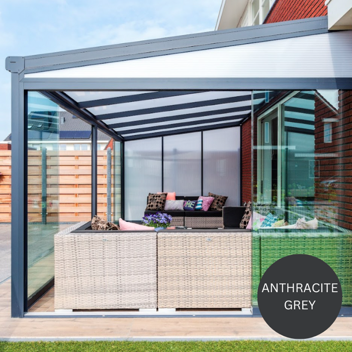 Nebbiolo Aluminium Veranda- Anthracite Grey